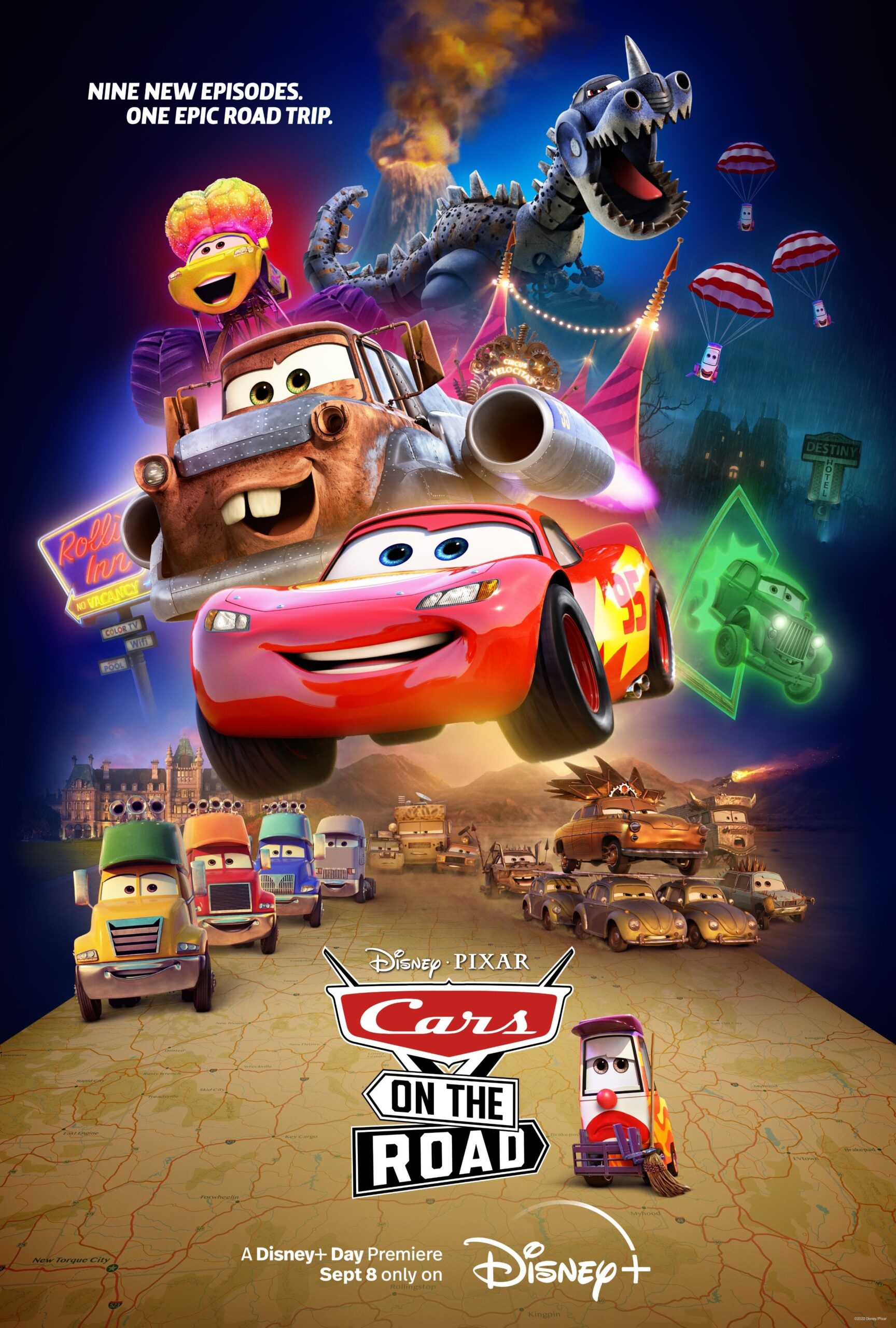 Cars : On the Road